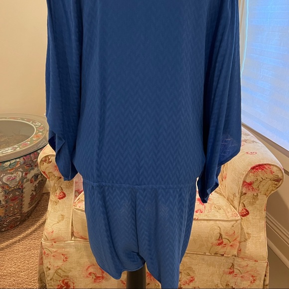 JACK by BB Dakota royal blue romper - Picture 3 of 5